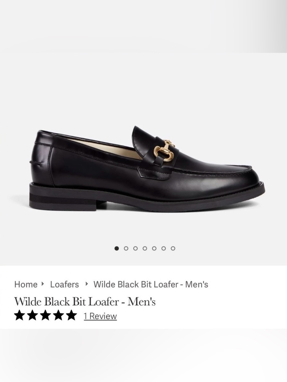 Duke & Dexter Black Bit Loafer - Men's Sz 11